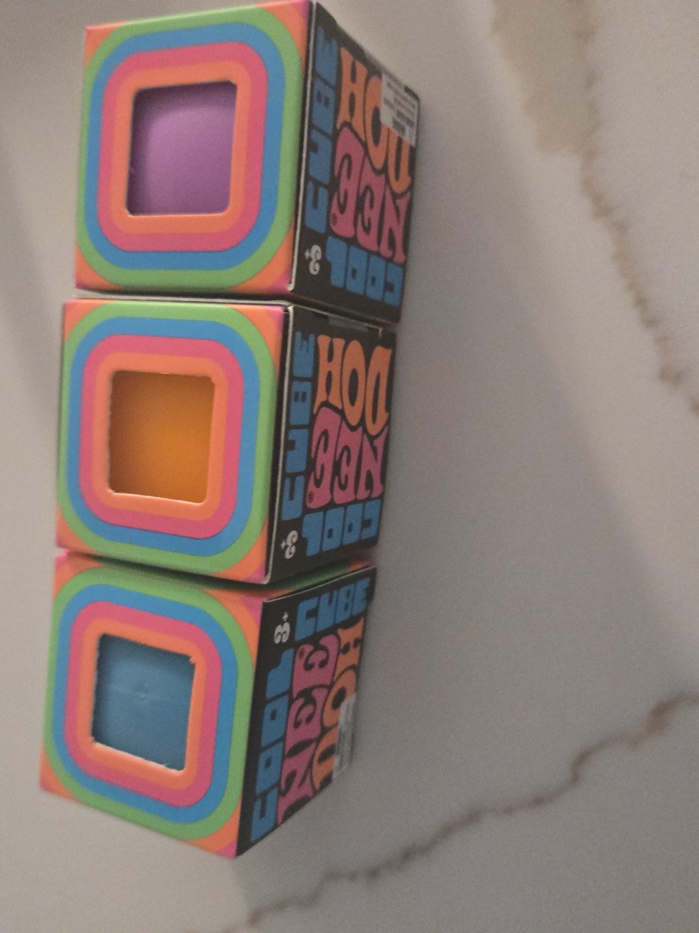 Squishy Mini - Pink, Orange, Blue Price For 1